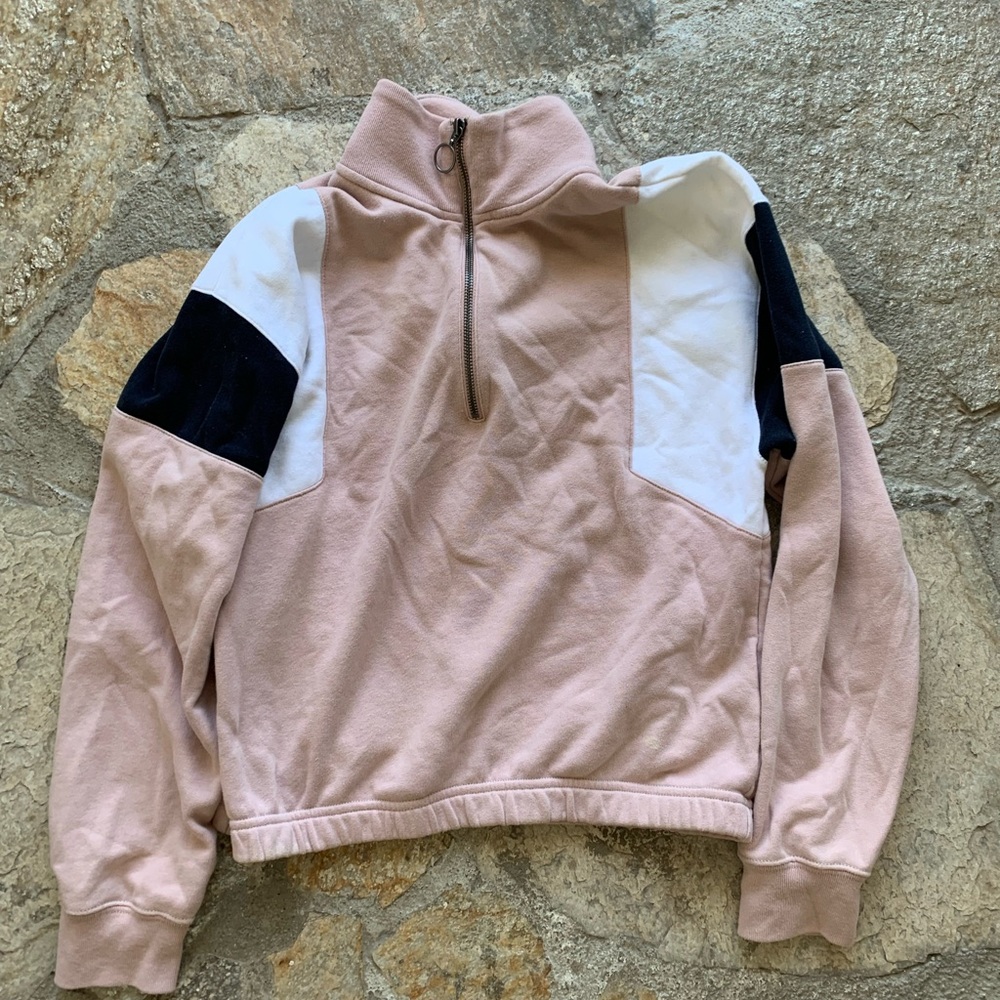 Abercrombie half zip top